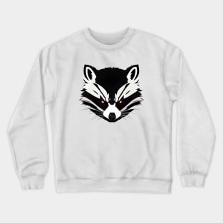 Angry Raccoon Crewneck Sweatshirt